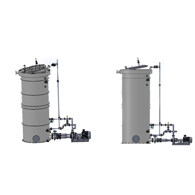 Kopparupplösningstank med hög effektivitet